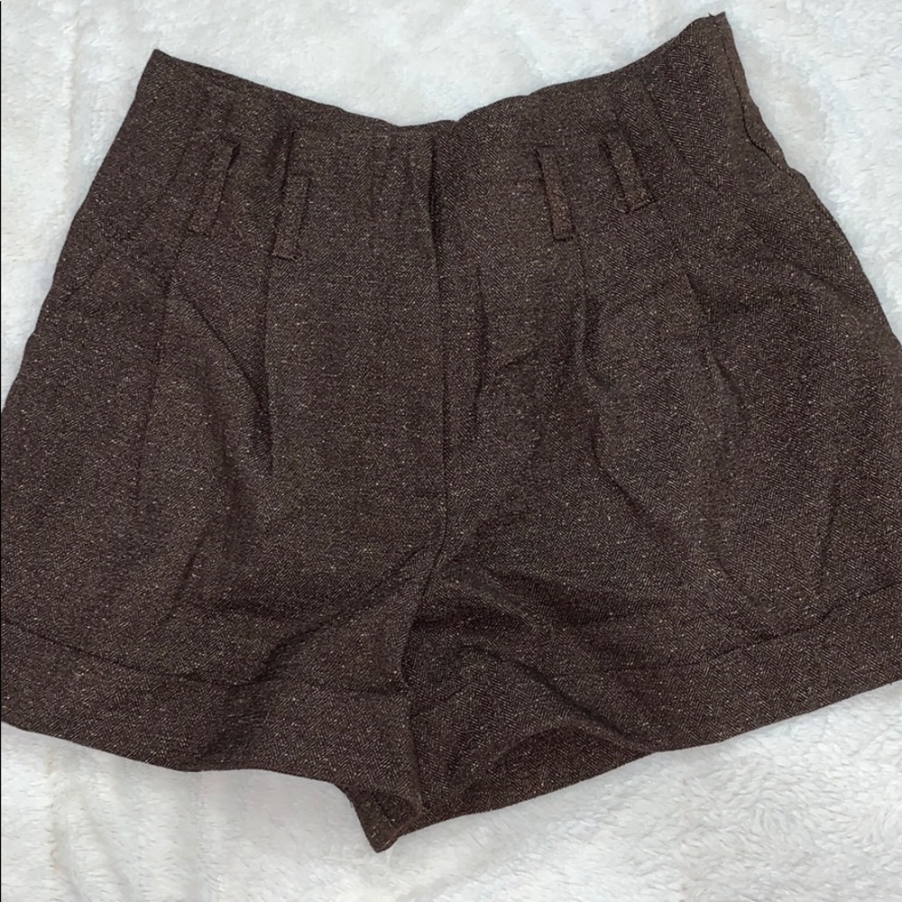 High wasted shorts